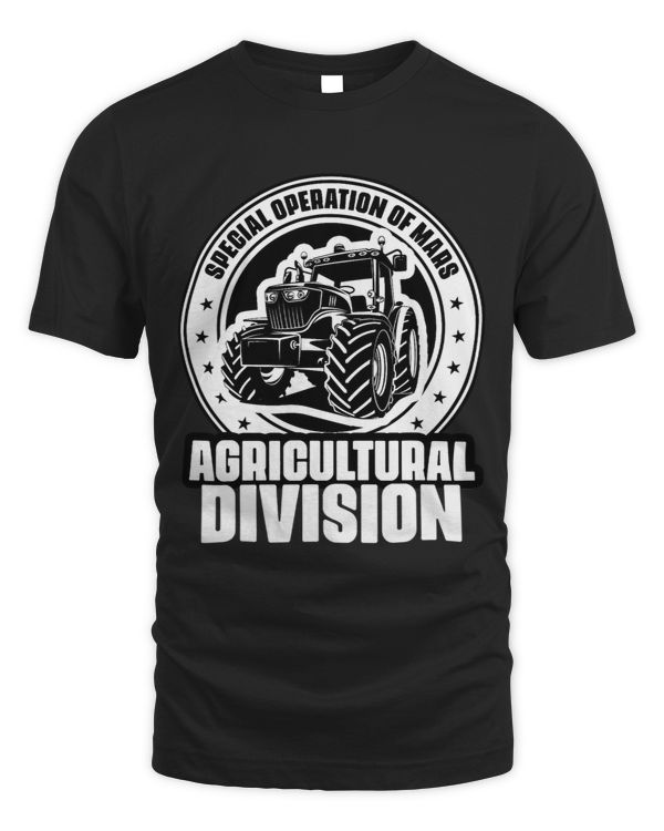 Special Operation Funny Agricultural Division Tractor Lover