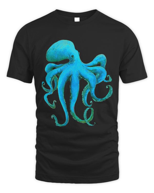 Kraken Octopus. The Mighty Tentacled Sea Creature.