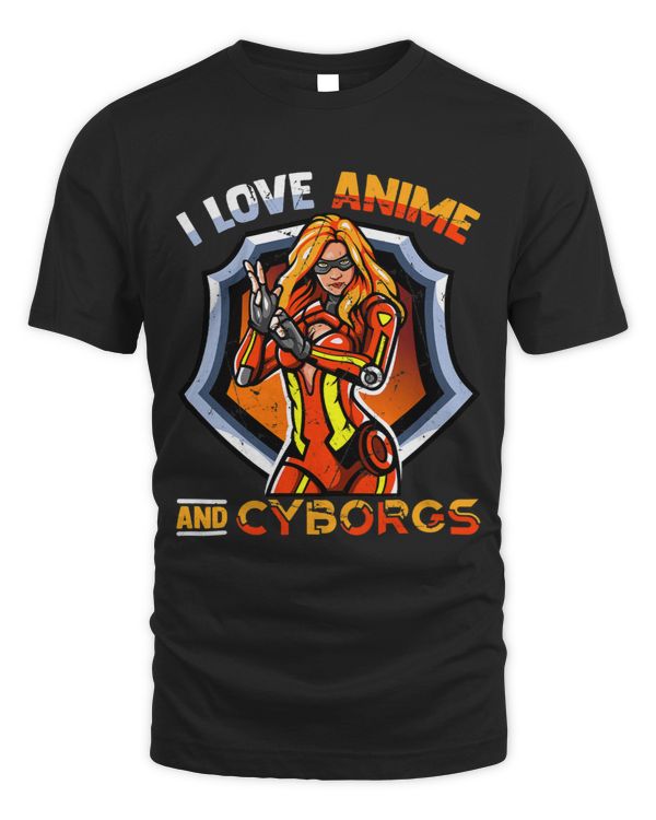 I Love Anime And Cyborgs Kawaii Otaku Manga Future Girl