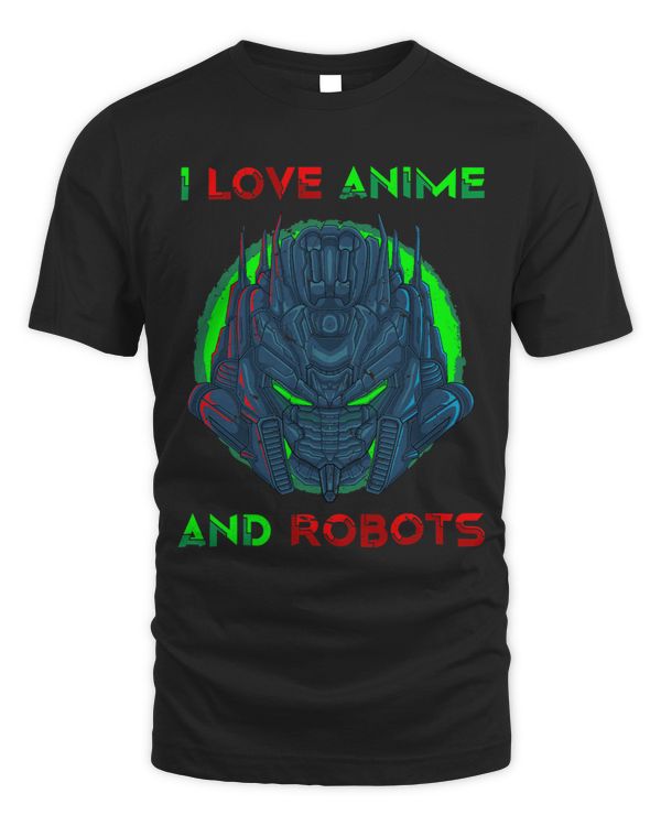 I Love Anime And Robots Otaku Manga Alien Robot