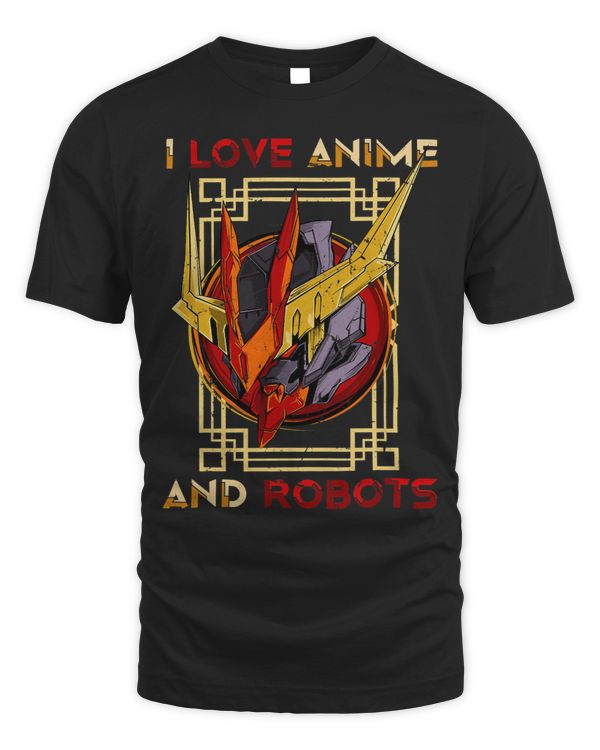 I Love Anime And Robots Otaku Manga Japanese Robot