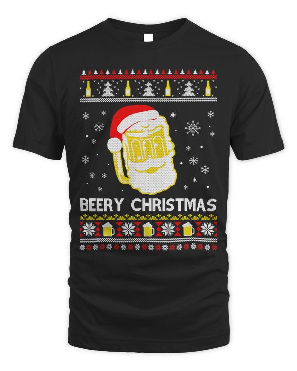 Beery Christmas Ugly Christmas Beer Xmas47