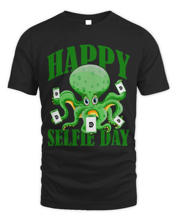 Happy Selfie Dat Funny Octopus Taking Selfie Selfie