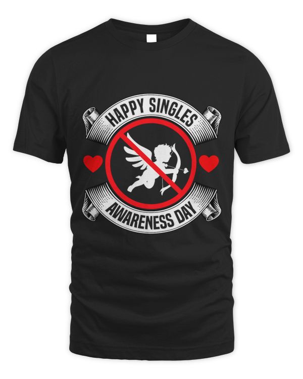 Happy Singles Awareness Day Anti Cupid Anti Valentines Day