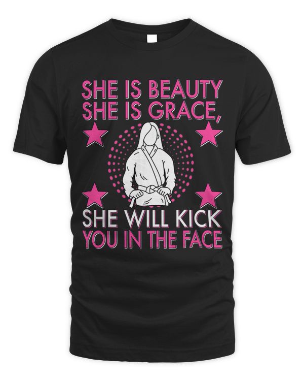 Karate Taekwondo Girl Women Karate Kick