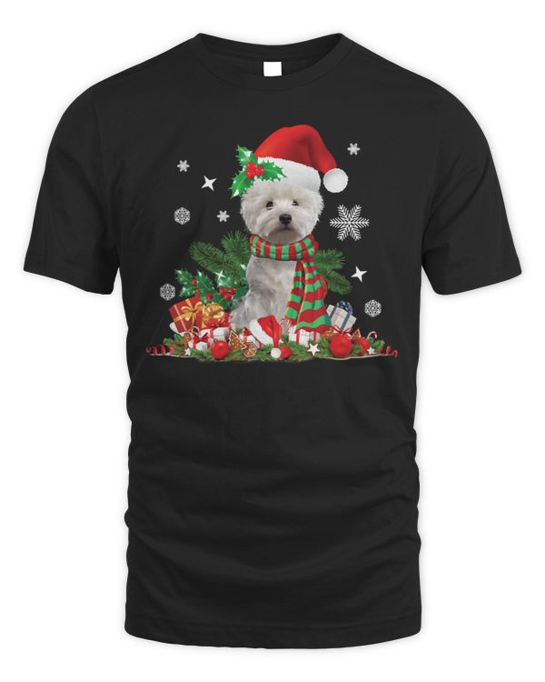 Dog West Highland Terrier Christmas 51 paw