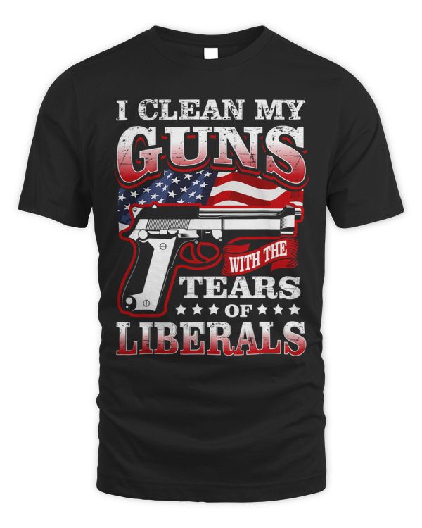 I CLEAN MY GUNS Funny Flag 2ND Amendment Gun Rights