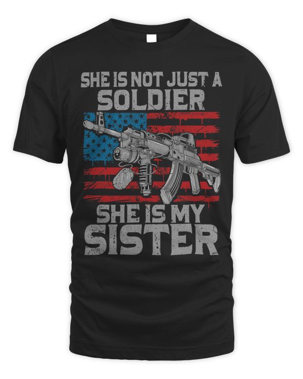 My Sister Is A Soldier Proud Army Brother 1