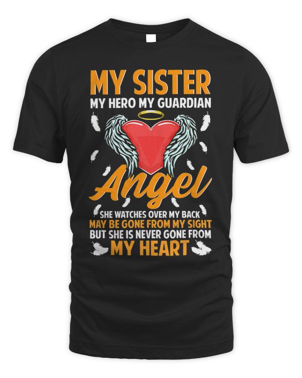 My Sister My Guardian Angel Memorial Remembrance Brother