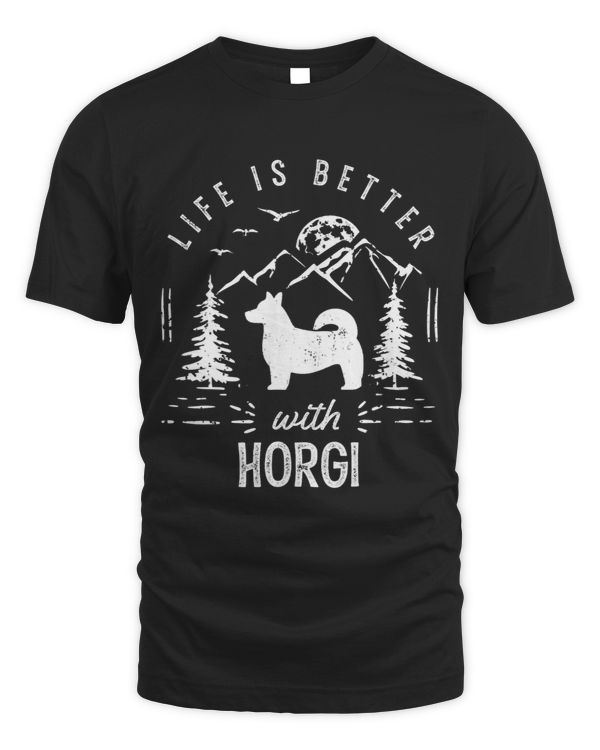 Horgi Life Better Mom Dad Dog 96