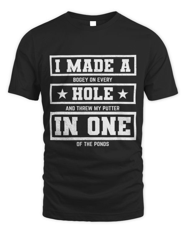 I Made A Bogey On Every Hole And Threw My Putter IN One
