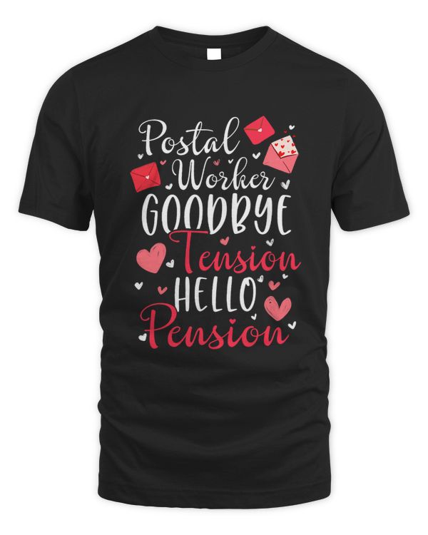 Retired Postal Worker Retirement Hello Pension Grandma Mom