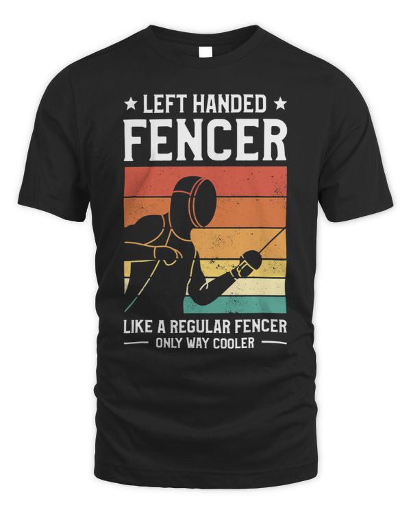 Left Handed Fencer Like A Regular Fencer Only Way Cooler