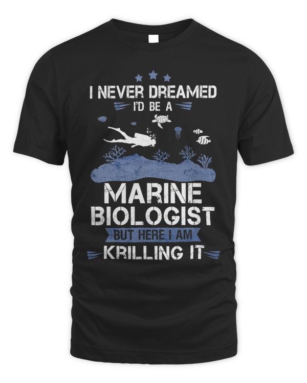 I never dreamed Id be a marine biologist but here I am Kril