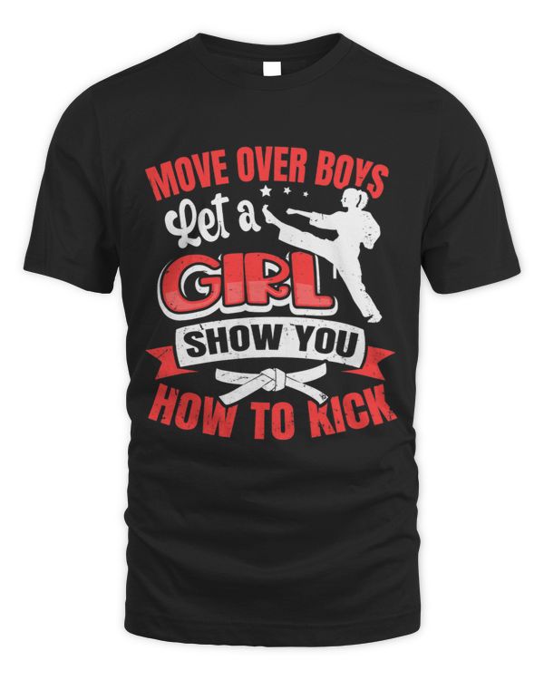 Move over Boys Let a Girl show you How to Kick Karate Girl 1