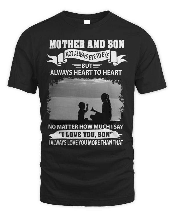 Mother Grandma AND SON NOT ALWAYS EYE TO EYE BUT ALWAYS HEART TO HEART 158 Mom Grandmother