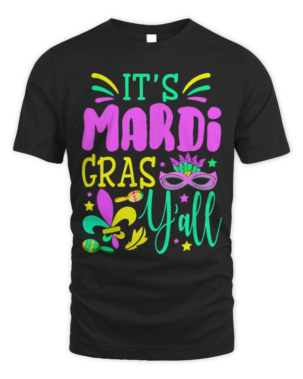 Retro Its Mardi Gras Yall Mardi Gras Party Mask