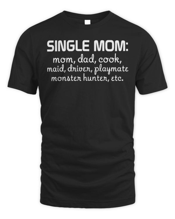 Mother Grandma Funny Tee For Single Mom Mothers DayFrom Kids190 Mom Grandmother