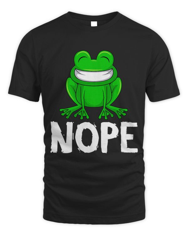 Simply nope Sarcasm frog Simply no