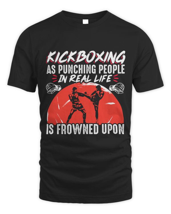Kickboxing Vintage KickboxingAs Punching People In Real 1