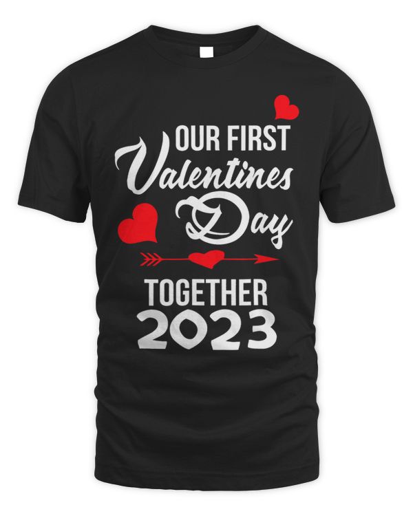 Our First Valentines Day Together 2023 Matching Couple