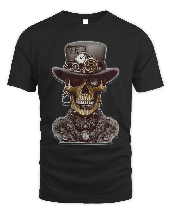 Steampunk skull the ultimate distinctive
