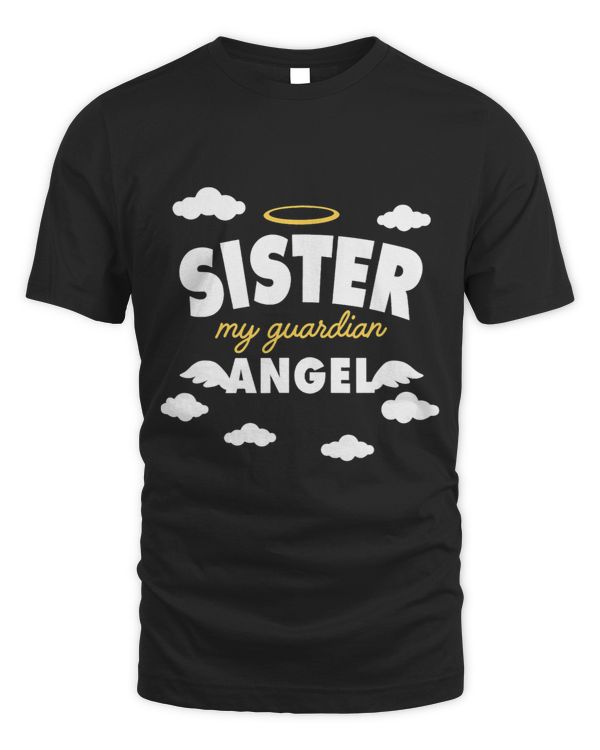 Sister My Guardian Angel Remembrance Family Memorial 1