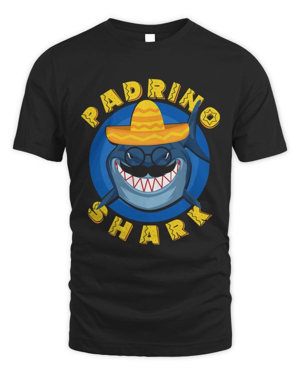 Padrino Shark Spanish Godparent Baptism Christening Godchild