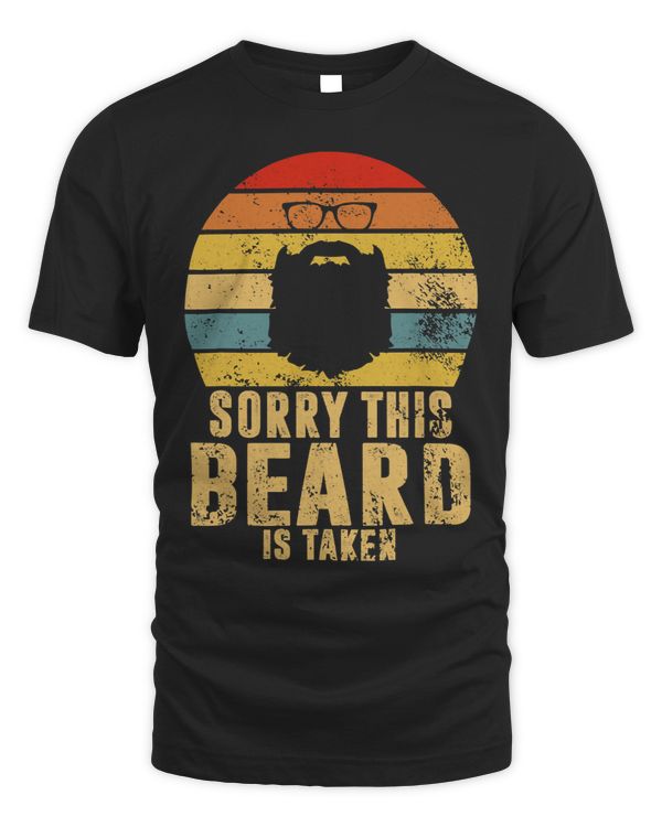Sorry This Beard Is Taken Retro Valentines Day Idea for Him