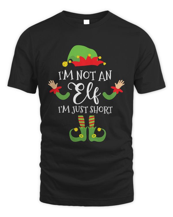Im Not An Elf Im Just Short Funny Christmas Pajama 88
