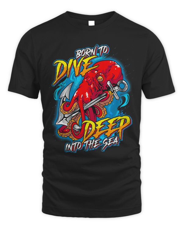Octopus Born to Dive Deep Into the Sea