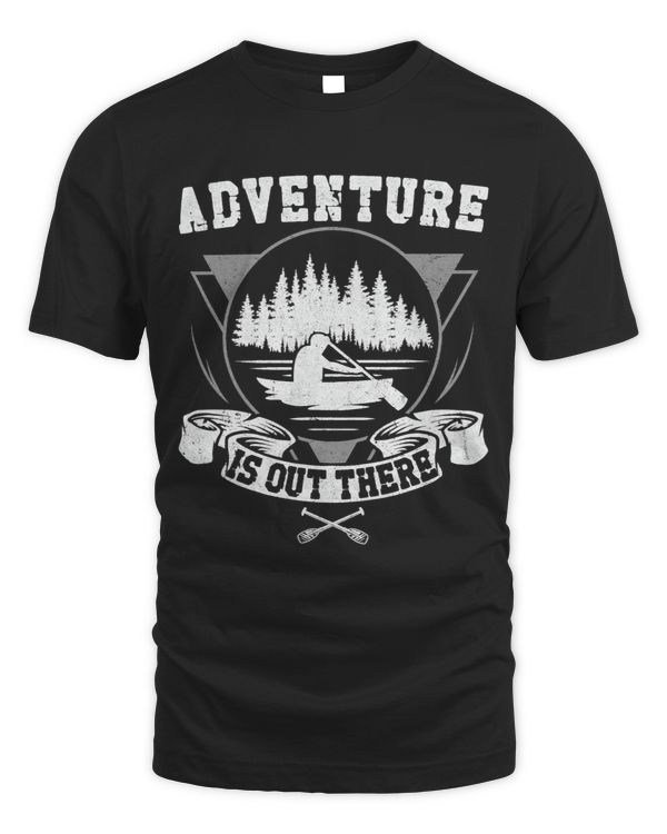 Canoe Canoeing Vintage Adventure Is Out There