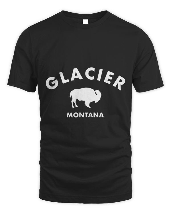 Glacier Montana Buffalo Big Sky Country Bison USA
