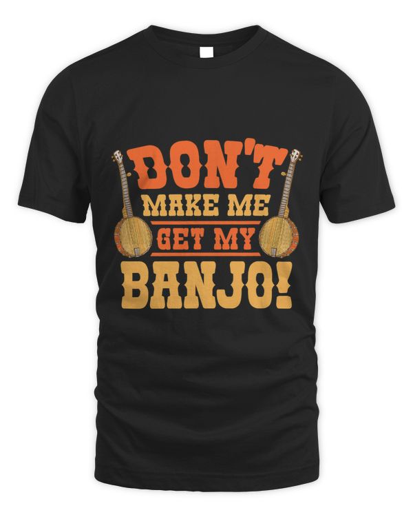 Banjo Vintage Retro Funny Bluegrass Music Fans Banjo Player