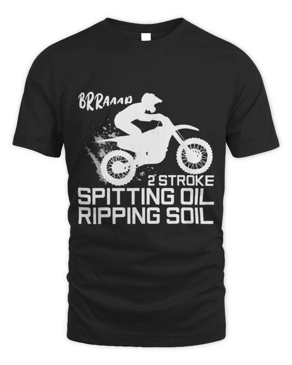 2 Stroke Spitting Oil Ripping Soil Motocross
