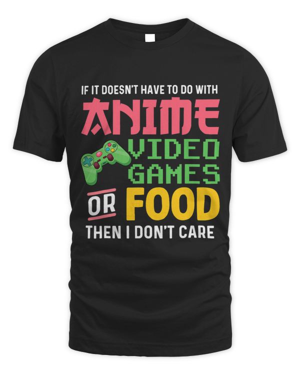 Funny Anime Video Games Food Otaku Anime Gaming Teen Boys