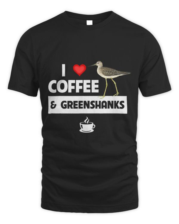 I Love Coffee and Greenshanks Bird Watching Caffeine Camper