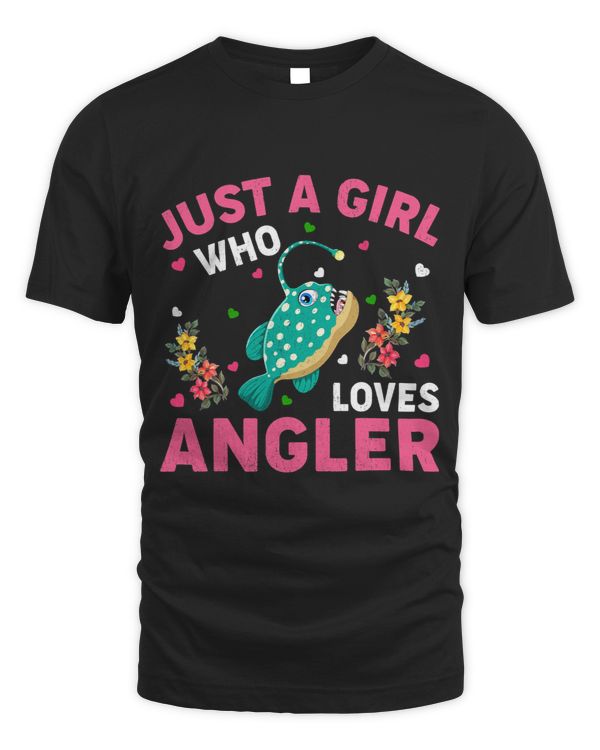 Angler Fish Lover Just A Girl Who Loves Angler