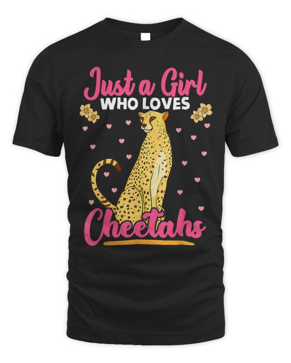 Just A Girl Who Loves Cheetahs African Savanna Zookeeper