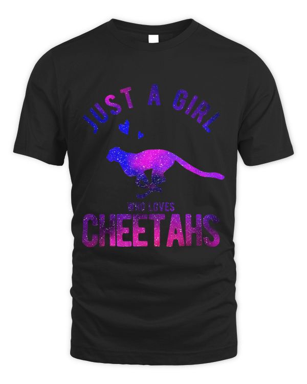 Just A Girl Who Loves Cheetahs Cheetah Lover Funny Cheetah 3