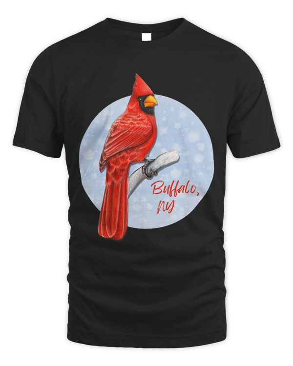 Buffalo NY Pride Red Cardinal Birder Birdwatching