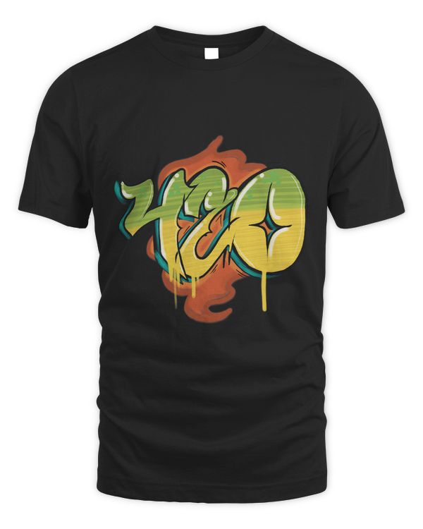420 Graffiti wildstyle lettering