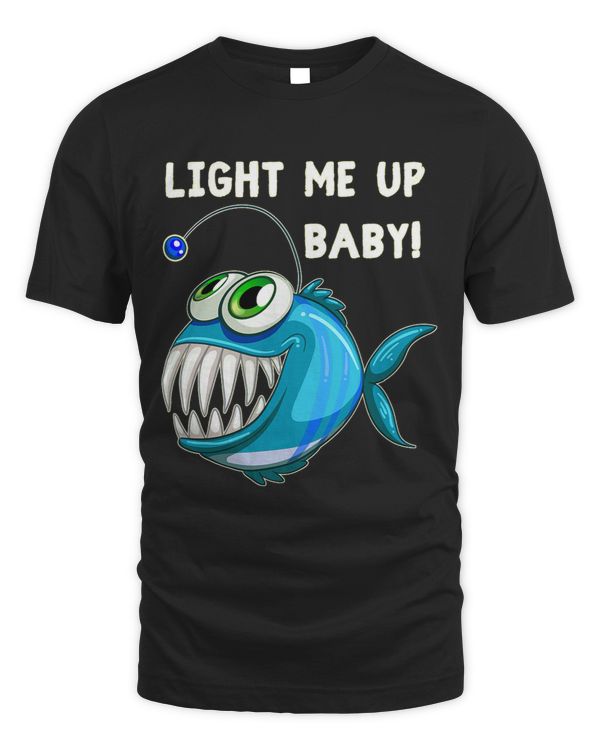 Anglerfish angler fish light darkness theme