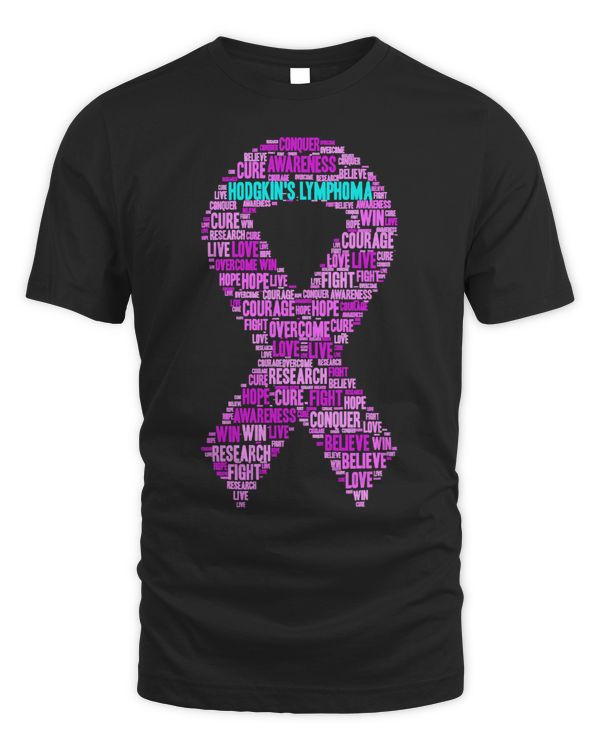 Hodgkins Lymphoma Awareness Month Ribbon