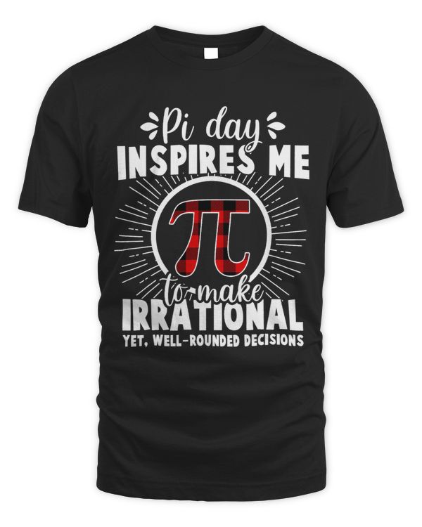 Buffalo Plaid Pi Symbol Pi Day Inspires Me 3.14 Math Lover