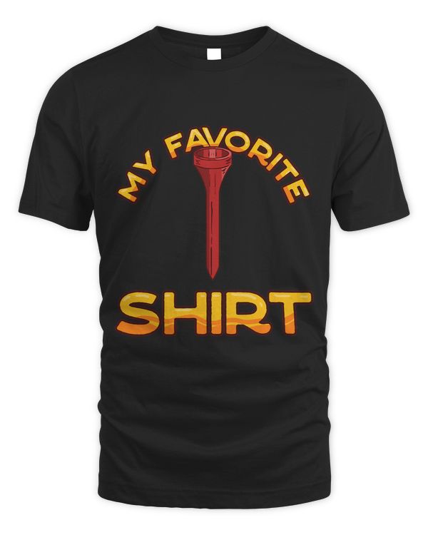 Golf Favorite Tee Shirt Funny 18th Hole
