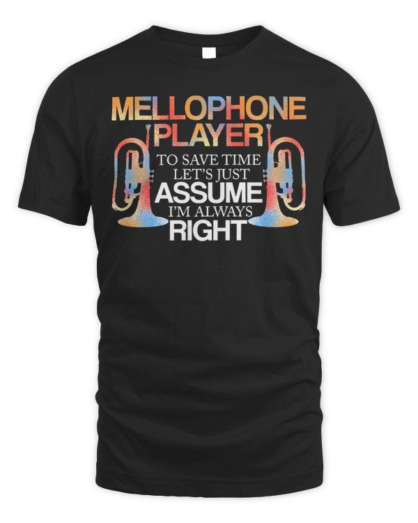 Mellophone Player Save Time Mellophonist print262