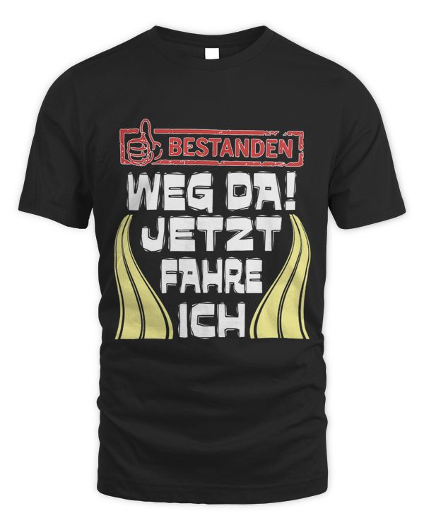Driving licence passed Weg Da Jetzt fahre ich Geschenk