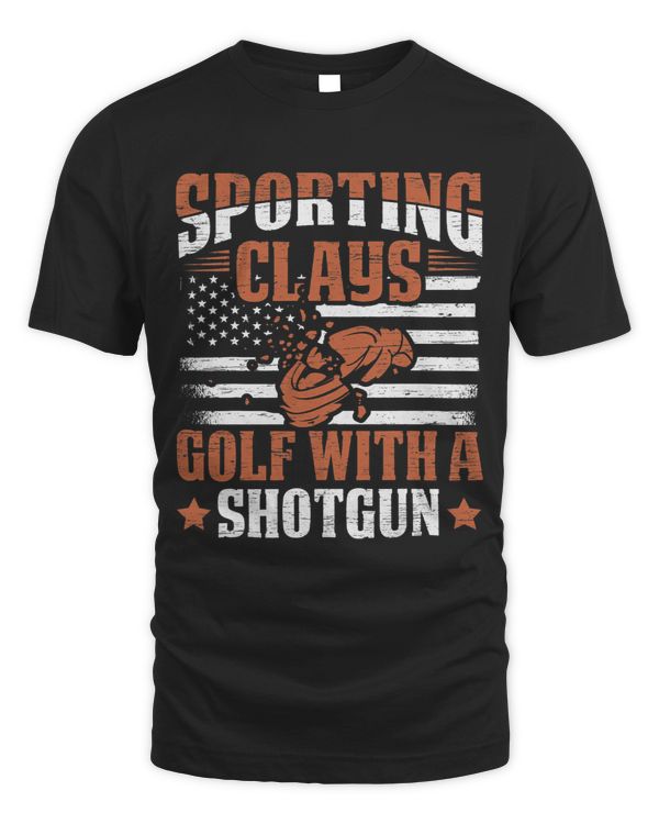 Golf With Shotguns Sports Shooters Clay Pigeon Shooting