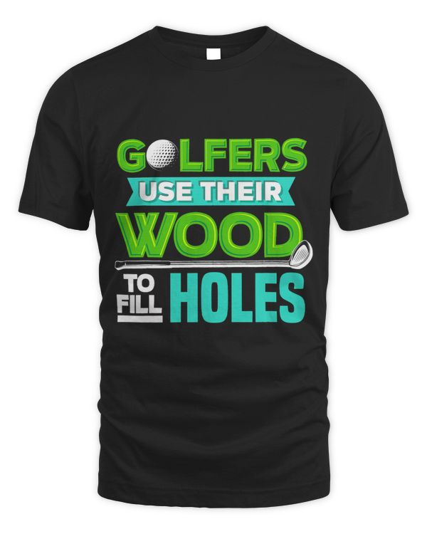 Golfers Use Their Wood To Fill Holes Funny Golf